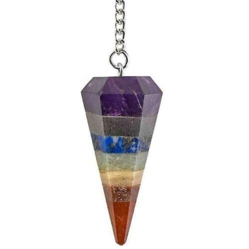 Chakra stones pendulum - 7,