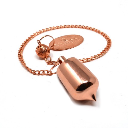 Copper dowsing pendulum - copper,