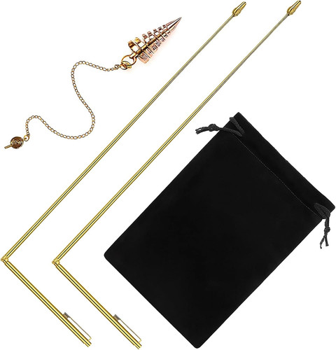 Piece copper dowsing rods - copper,