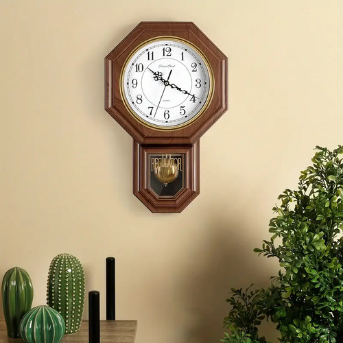 Pendulum wall clock - clock, with